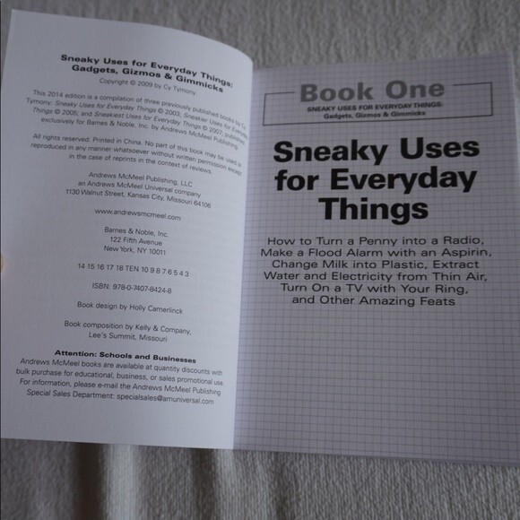 Cy Tymony Sneaky Uses for Everyday Things - Picture 4 of 6